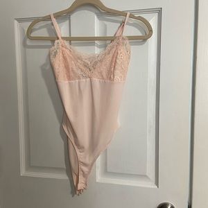 Light link lace bodysuit one piece